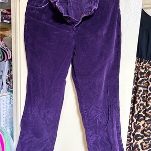 St. John's Bay Stretch Boot Pants in Rich Purple